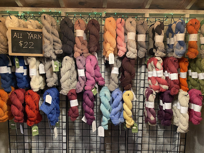 White Barn Farm Sheep & Wool. THE YARN SHACK